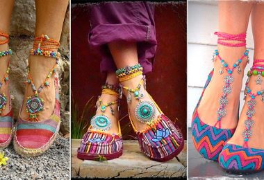Distintos tipos de modelos de sandalias bohemias