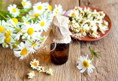 Manzanilla para tratar el cabello reseco y maltratado