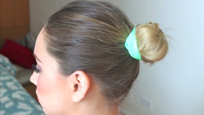 Peinado rápido de moño