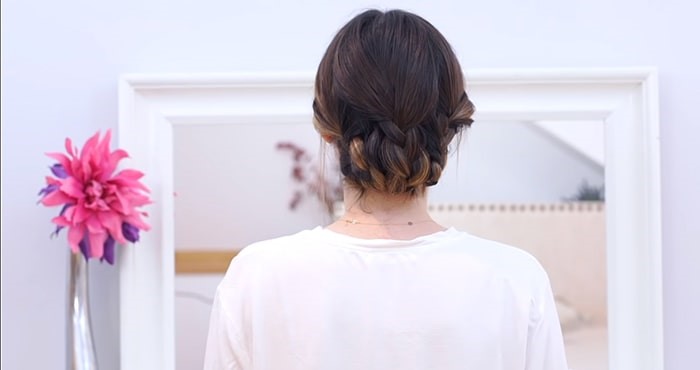 Peinados para invitadas de boda recodigo con trenzas